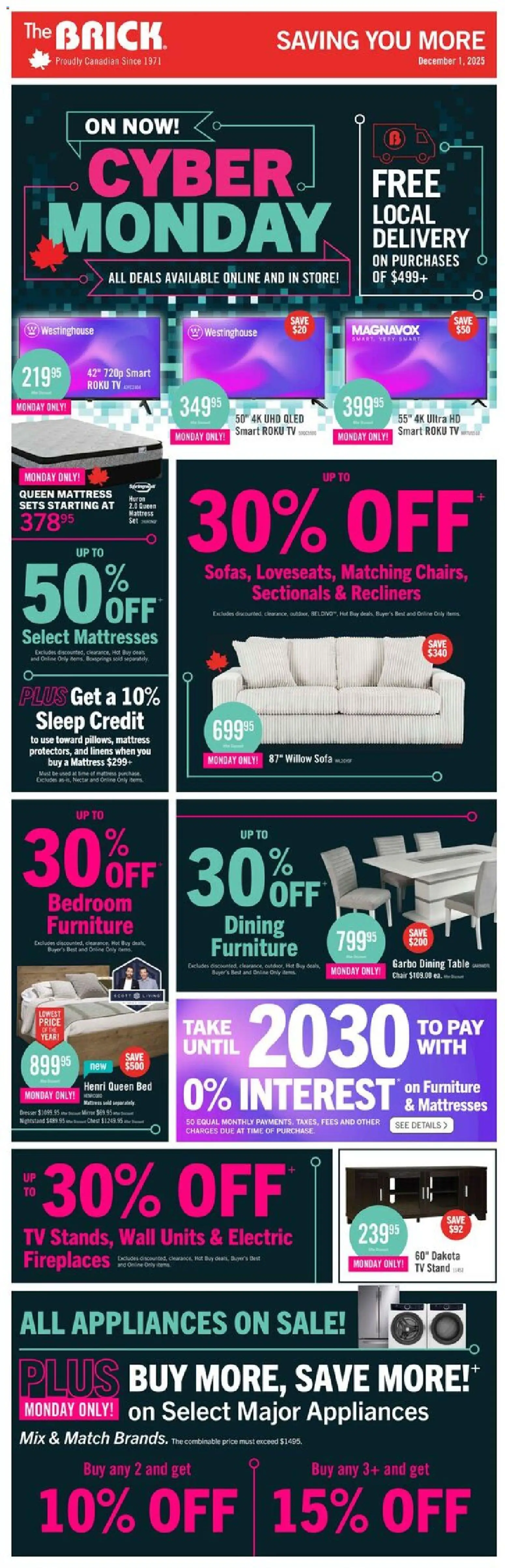 The Brick flyer valid from 30.11.2025 | Page: 1
