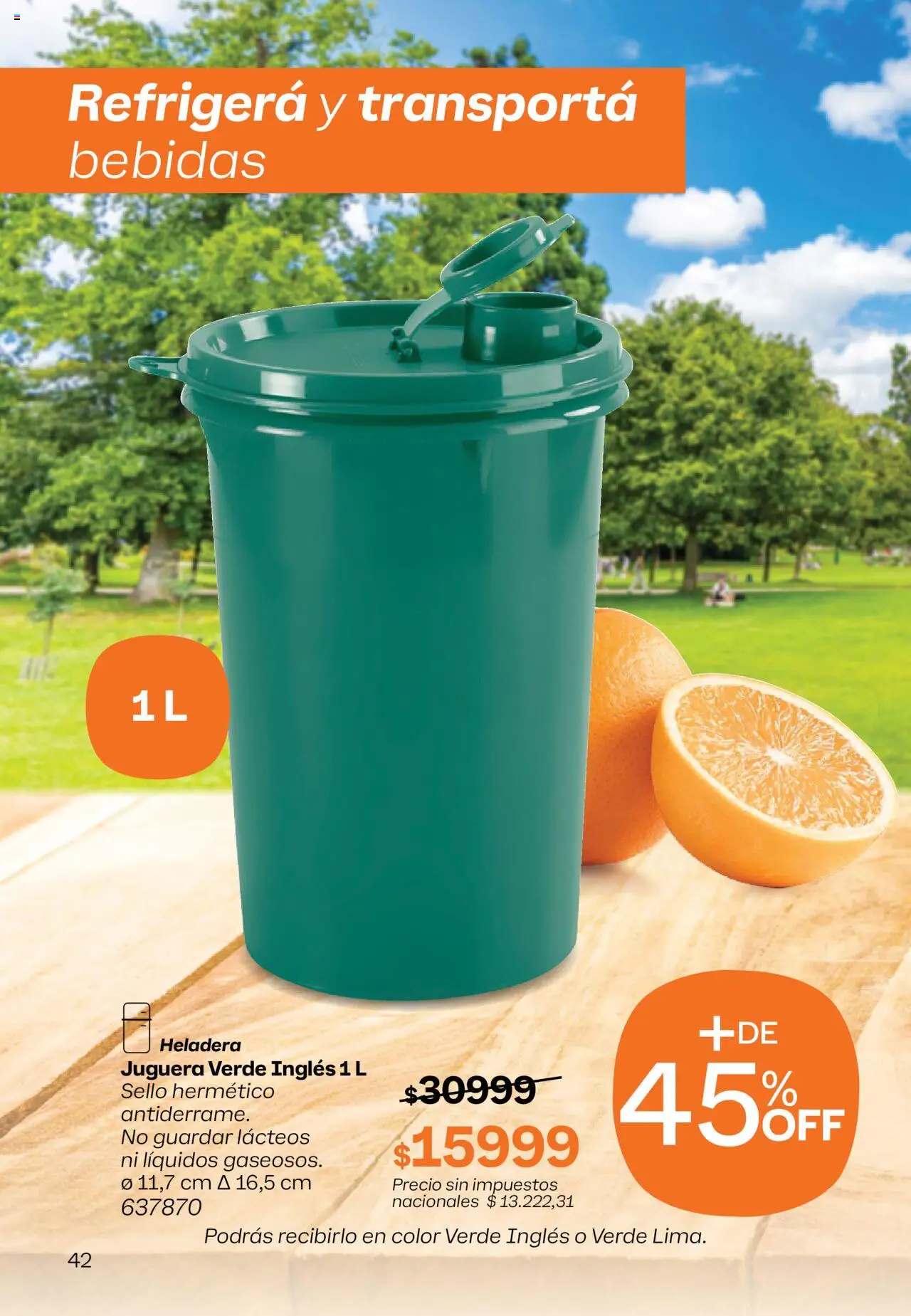 Tupperware - Campaña 16/2025 │ válido desde el 21.09.2025 | Página: 43 | Productos: Heladera