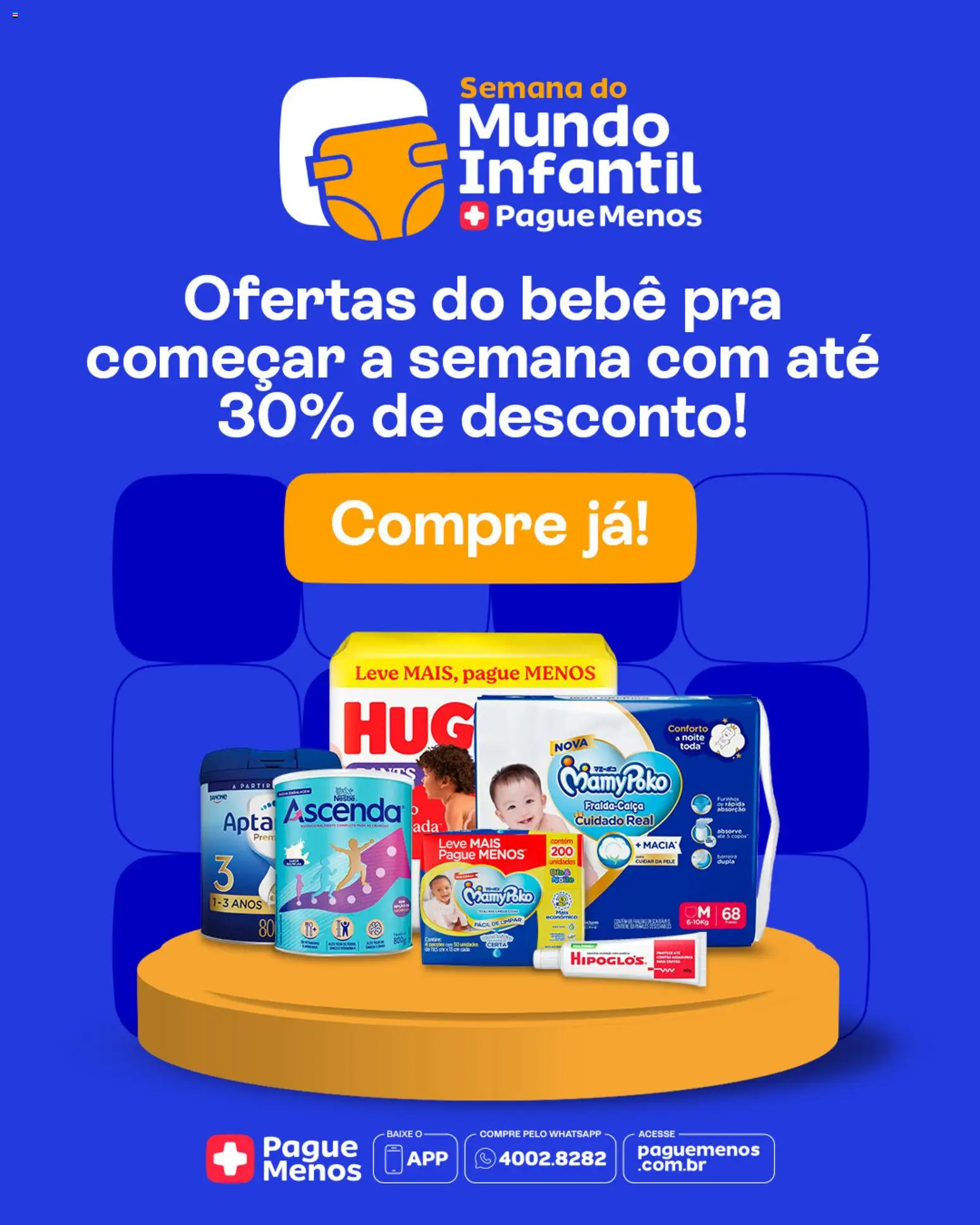 Pague Menos Folheto - válido de 20.04.2026 | Página: 1