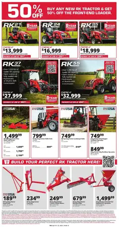 Preview of Rural King weekly ads valid from 16.04.2026 | Page: 12