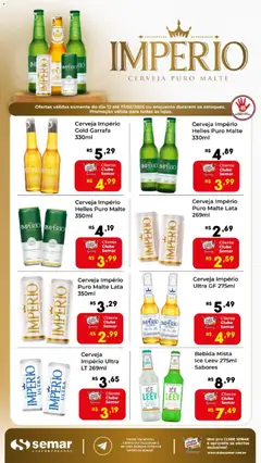 Semar Supermercado - Ofertas Império  - Pré-Visualização do folheto da loja Semar Supermercado, válido de 12.02.2026