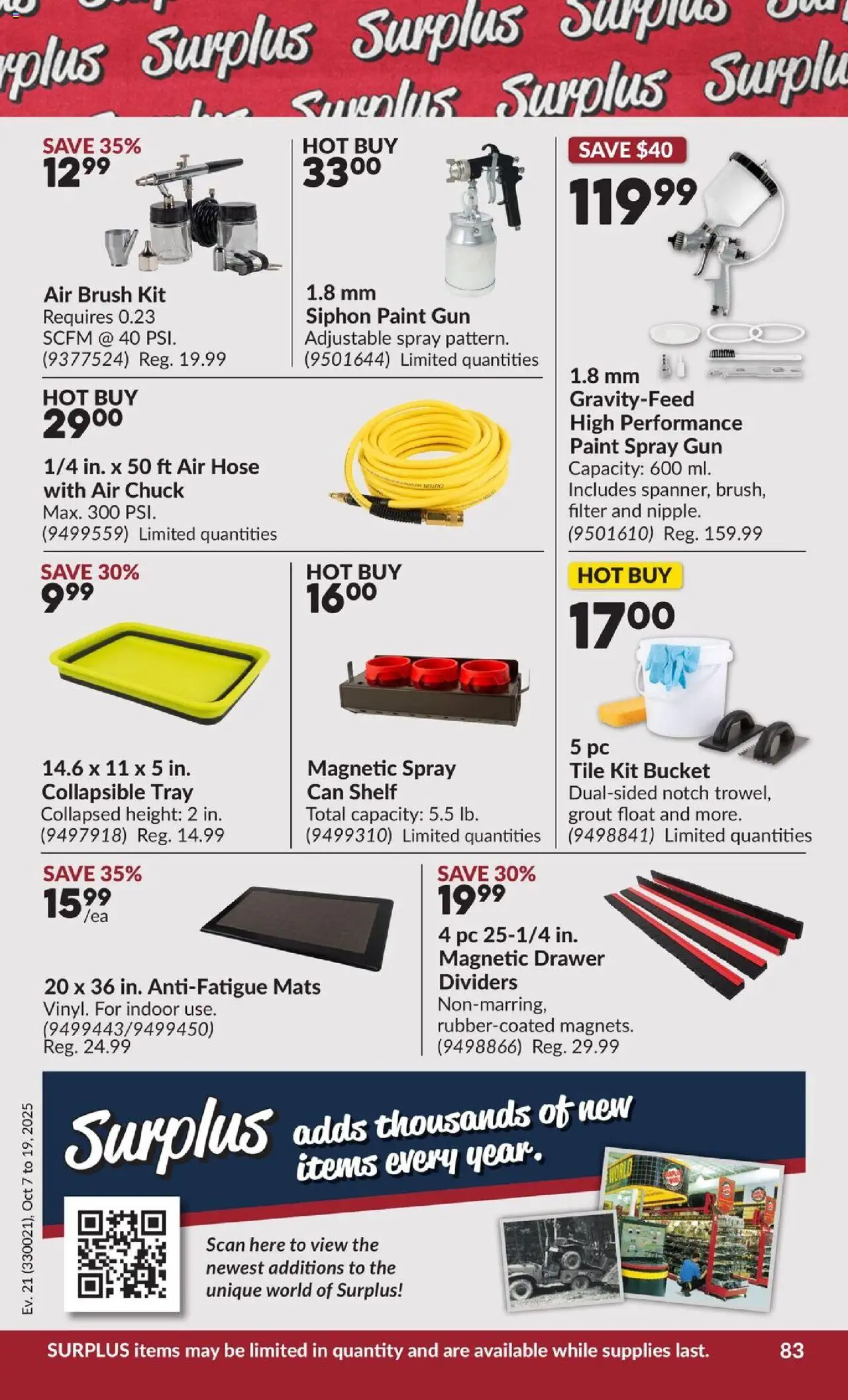 Princess Auto flyer valid from 07.10.2025 | Page: 89 | Products: PC, Brush, Shelf