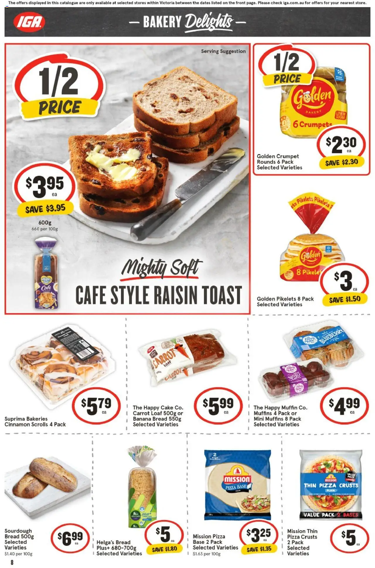 IGA catalogue - valid from 18.06.2025 | Page: 8 | Products: Pork, Beef, Pasta, Steak