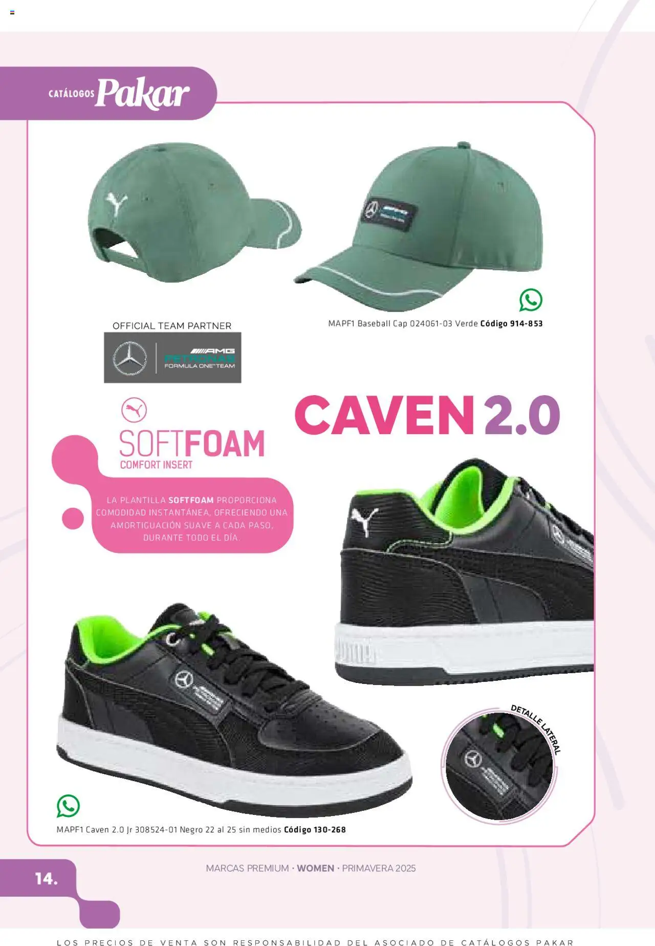 Nuevas ofertas de SC Pakar válidas en toda la República Mexicana desde el 06.03.2025. ¡Encuentra las mejores ofertas en SC Pakar catálogo Women! | Página: 14