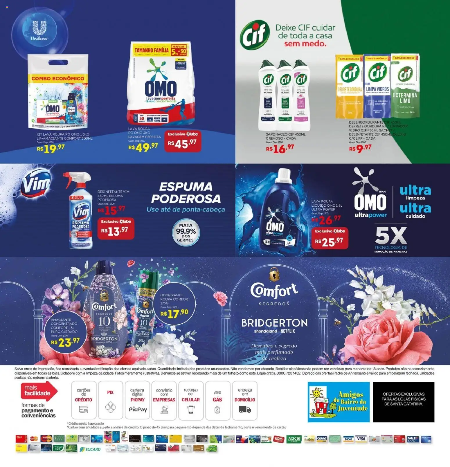 Bistek Supermercados Folheto - válido de 22.04.2026 | Página: 16 | Produtos: Pó, Desengordurante, Carteira, Amaciante