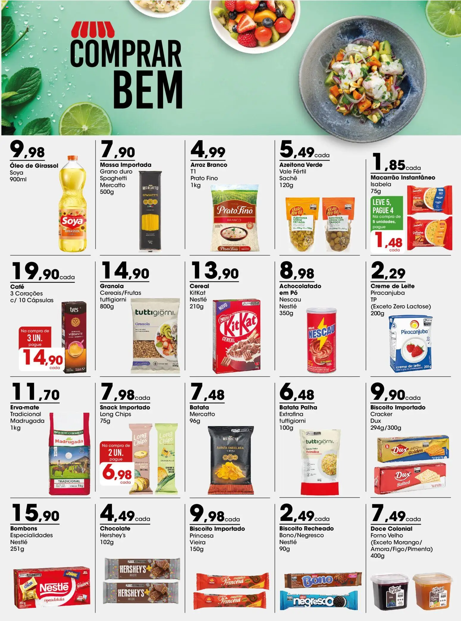 Zaffari Folheto - válido de 09.02.2026 | Página: 1 | Produtos: Pó, Leite, Óleo, Chocolate