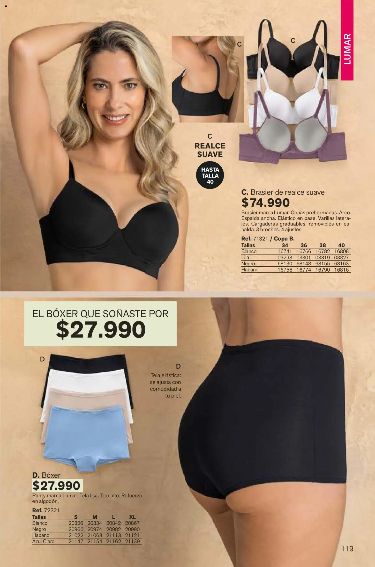 Leonisa revista - valida desde el 07.12.2025 | Página: 119 | Productos: Brasier