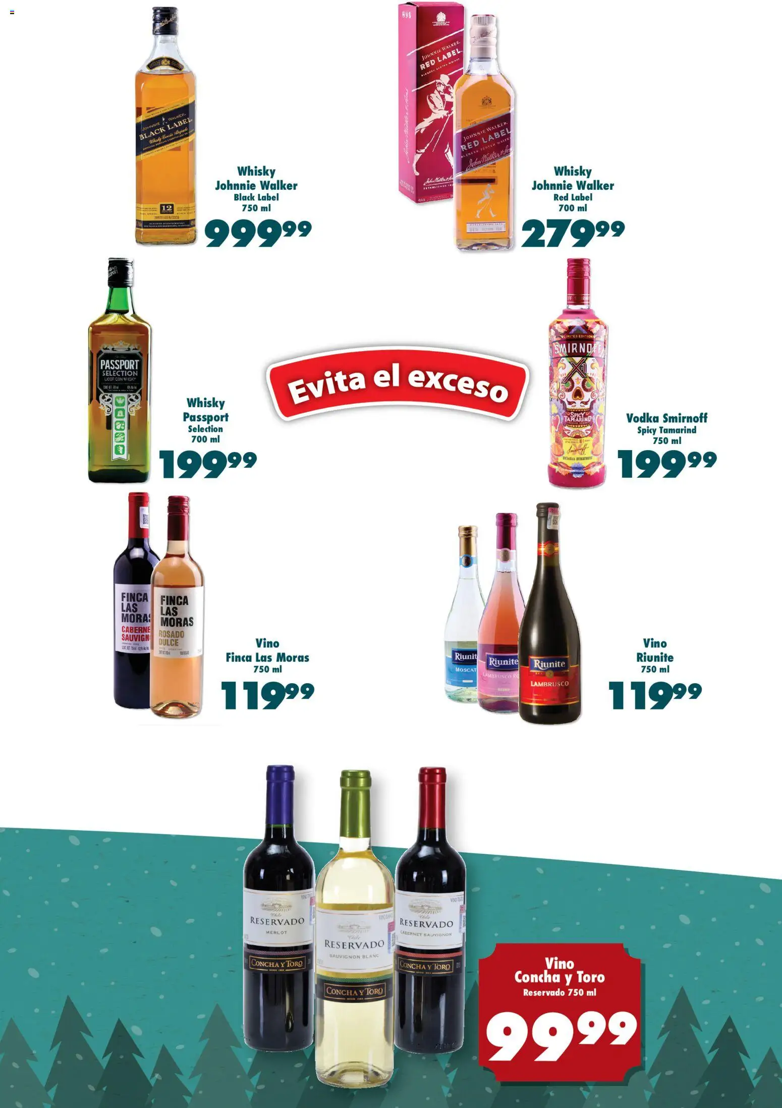 Nuevas ofertas de S-Mart válidas en toda la República Mexicana desde el 11.11.2025. ¡Encuentra las mejores ofertas en S-Mart folleto Ofertas de Feria Chihuahua! | Página: 5 | Productos: Vino, Vodka, Whisky