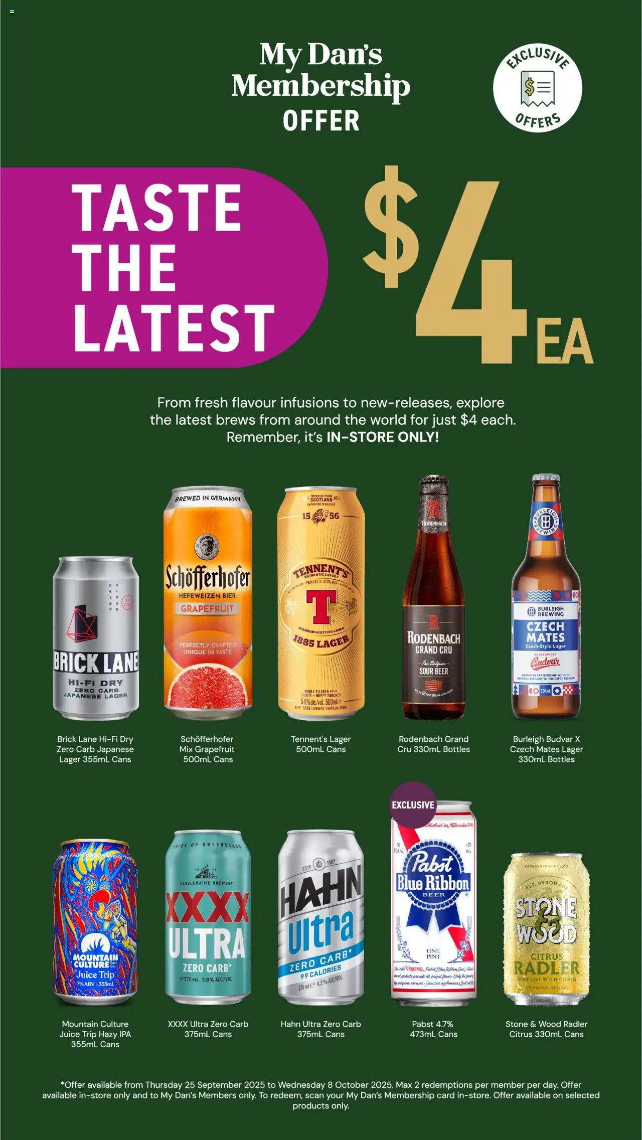 Dan Murphy's catalogue - valid from 25.09.2025 | Page: 35 | Products: Juice, Beer, Wood, Grapefruit