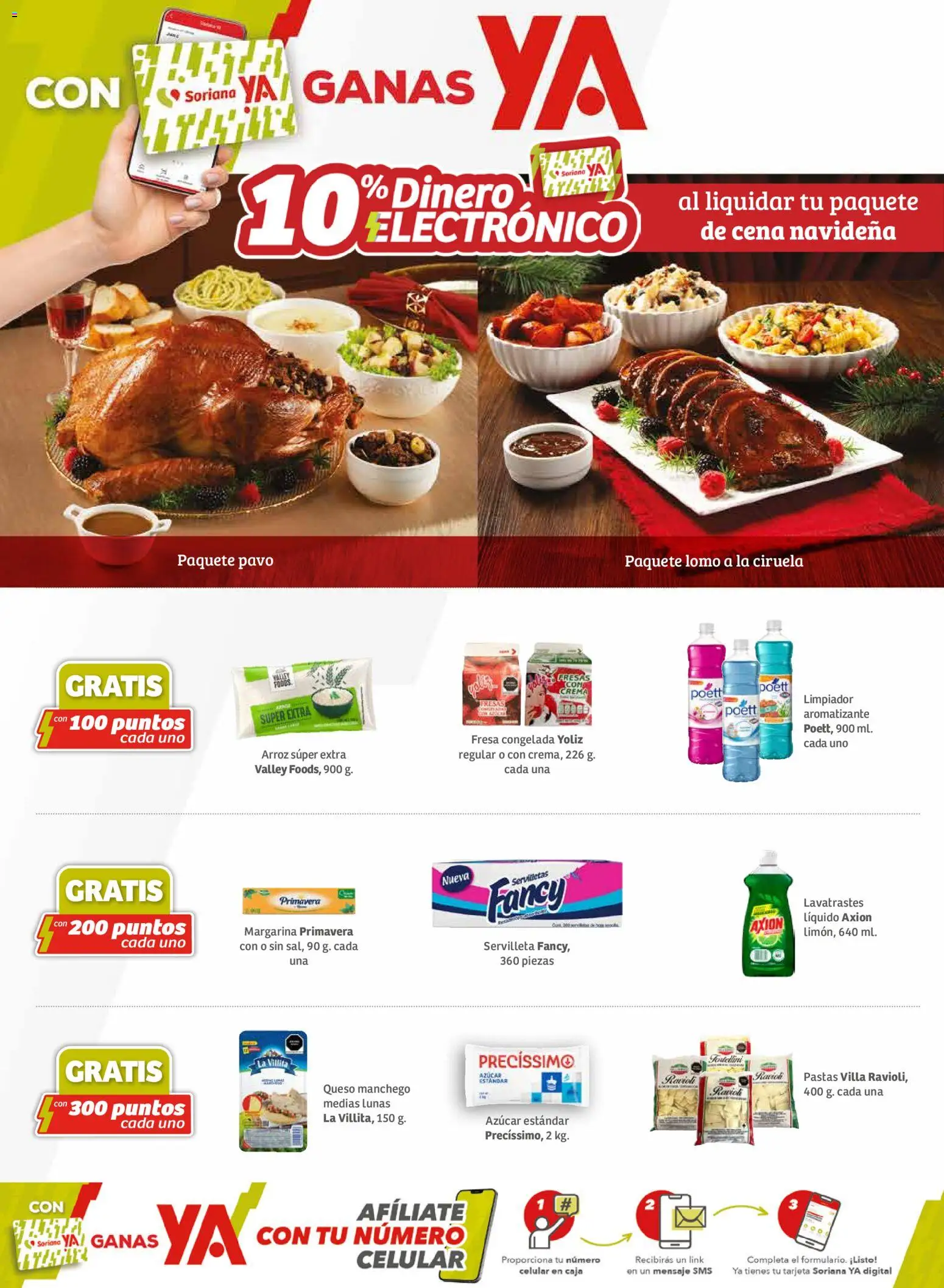 Nuevas ofertas de Soriana válidas en toda la República Mexicana desde el 11.12.2025. ¡Encuentra las mejores ofertas en Soriana - Pesito Valedor Mercado: Camp, Chia, Oax, Q. Roo, Tab, Yuc! | Página: 8 | Productos: Fresa, Arroz, Margarina, Limpiador