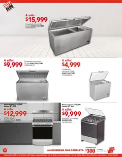 Vista previa de City Club catálogo, nuevo folleto de la tienda, válido en México a partir del 02.02.2026 | Página: 10 | Productos: Congelador, Campana