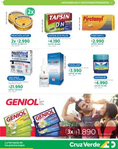 Cruz Verde Descuentos válido desde el 05.12.2025 | Página: 13 | Productos: Sal, Antigripal