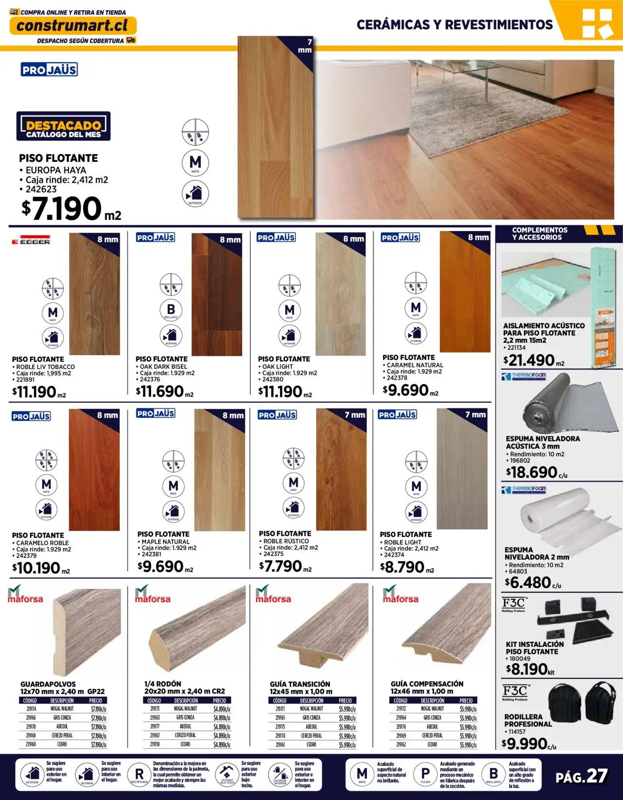 Construmart ofertas  │ válido desde el 10.06.2025 | Página: 27 | Productos: Espuma, Caja