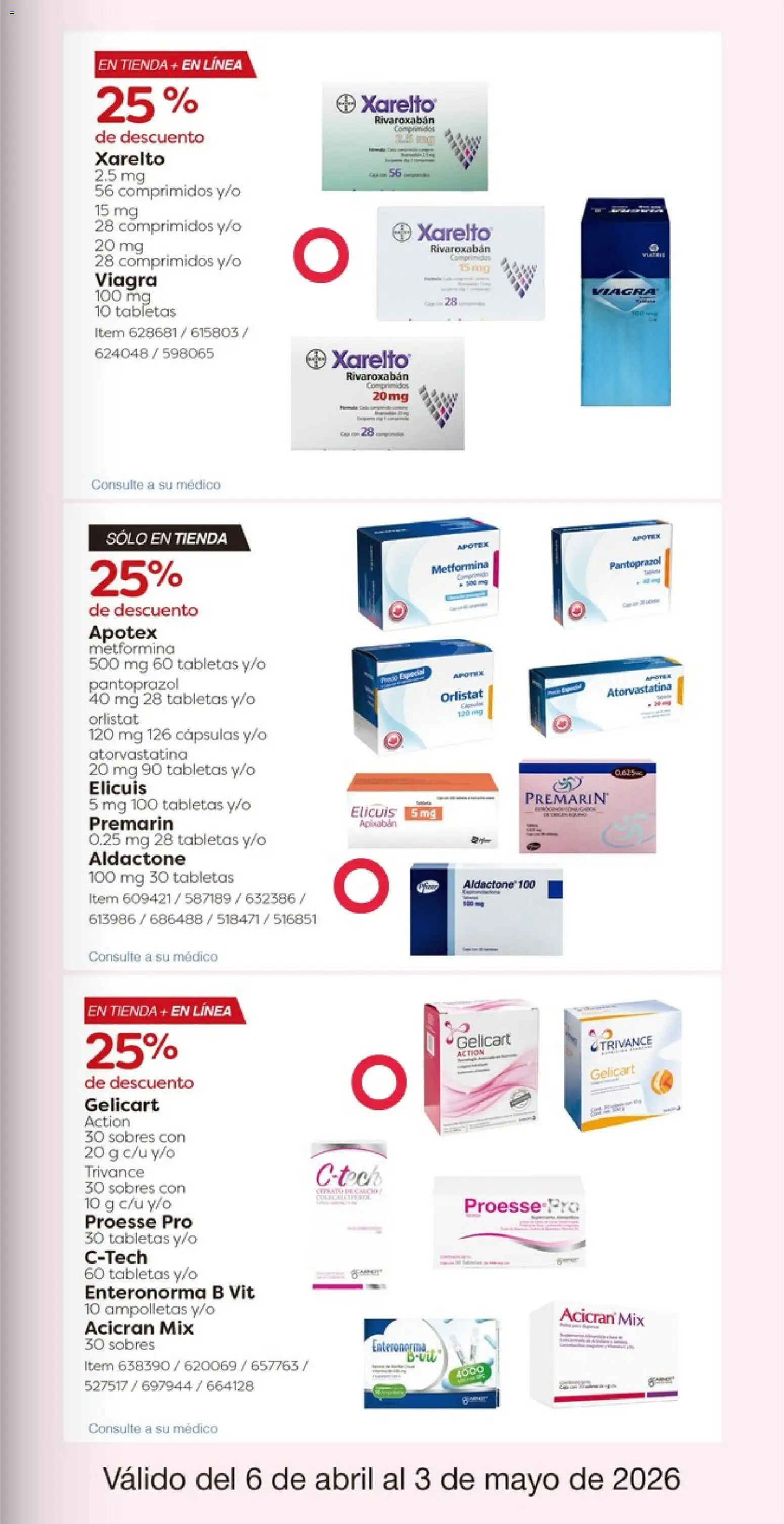 Nuevas ofertas de Costco válidas en toda la República Mexicana desde el 06.04.2026. ¡Encuentra las mejores ofertas en Costco catálogo! | Página: 37