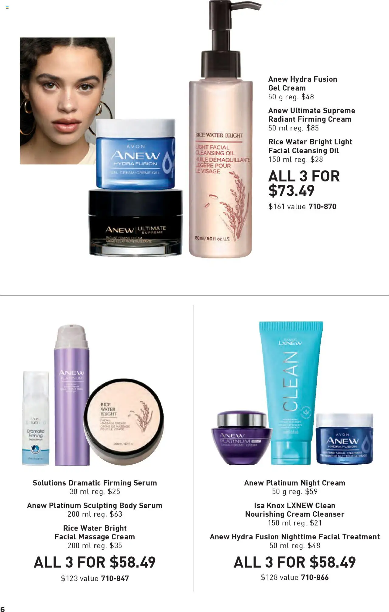 Avon flyer valid from 11.09.2025 | Page: 6 | Products: Rice, Cream, Oil
