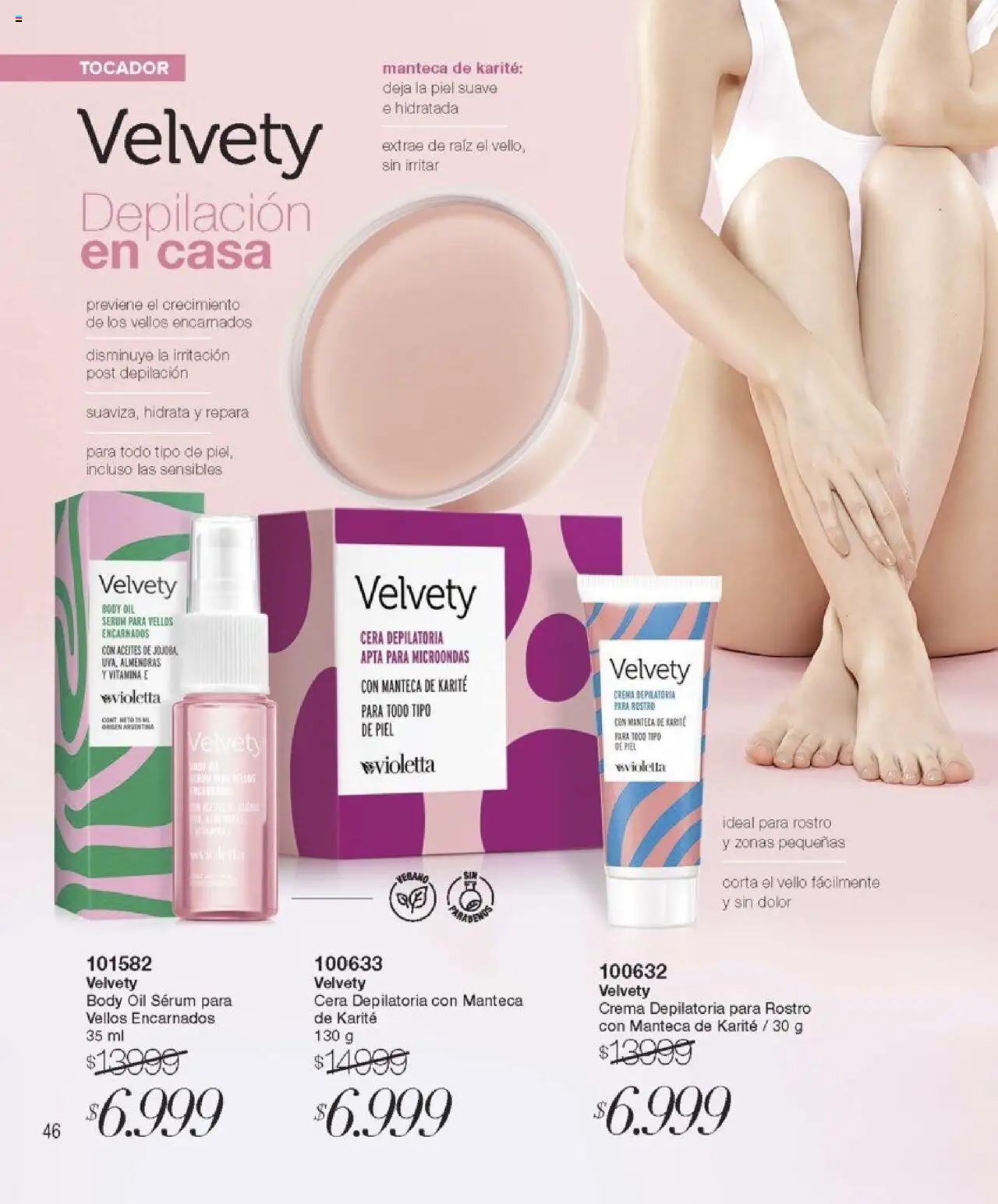 Violetta catálogo │ válido desde el 19.09.2025 | Página: 46 | Productos: Body, Serum, Manteca, Crema