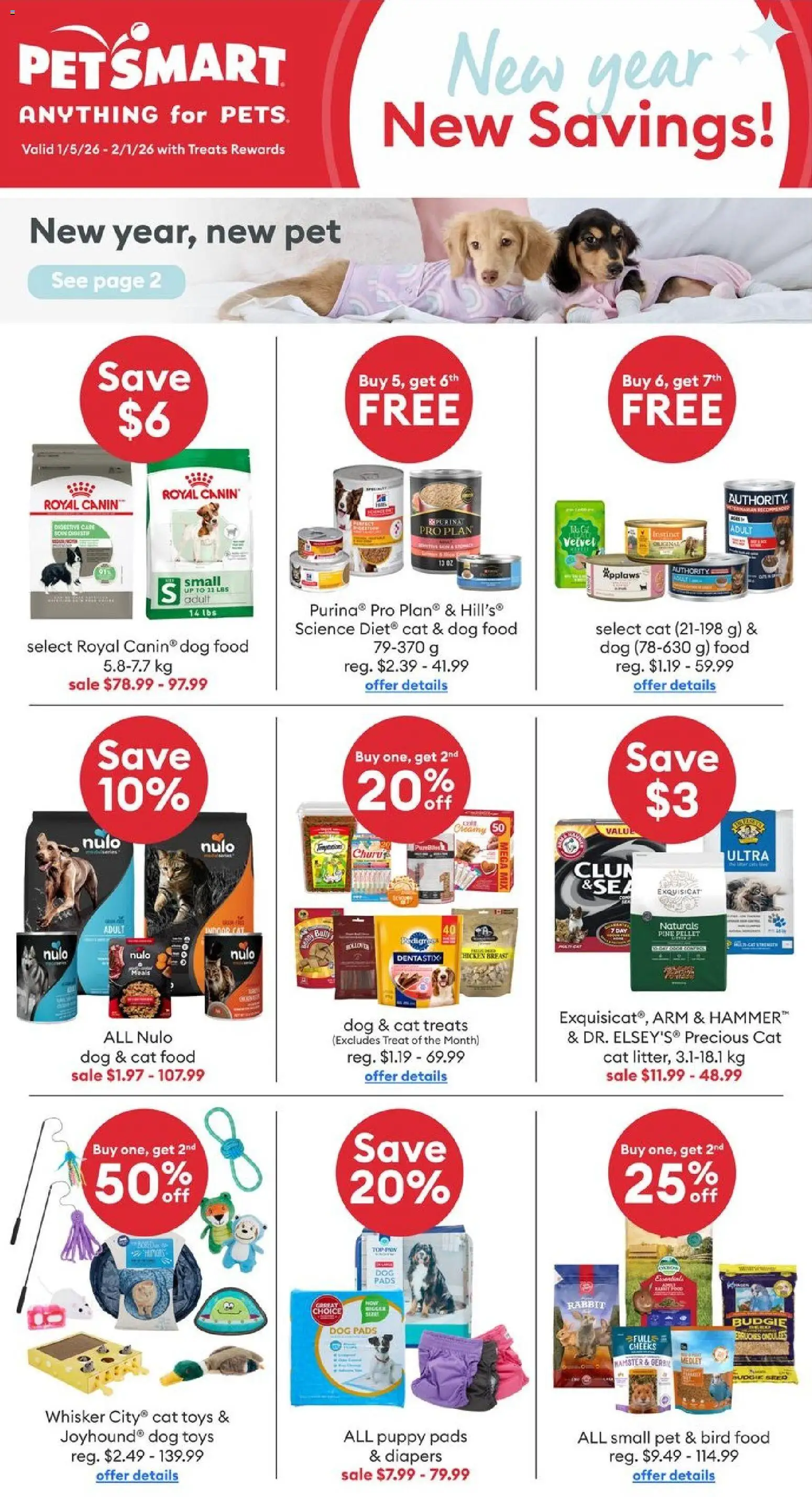 Petsmart flyer valid from 05.01.2026 | Page: 1