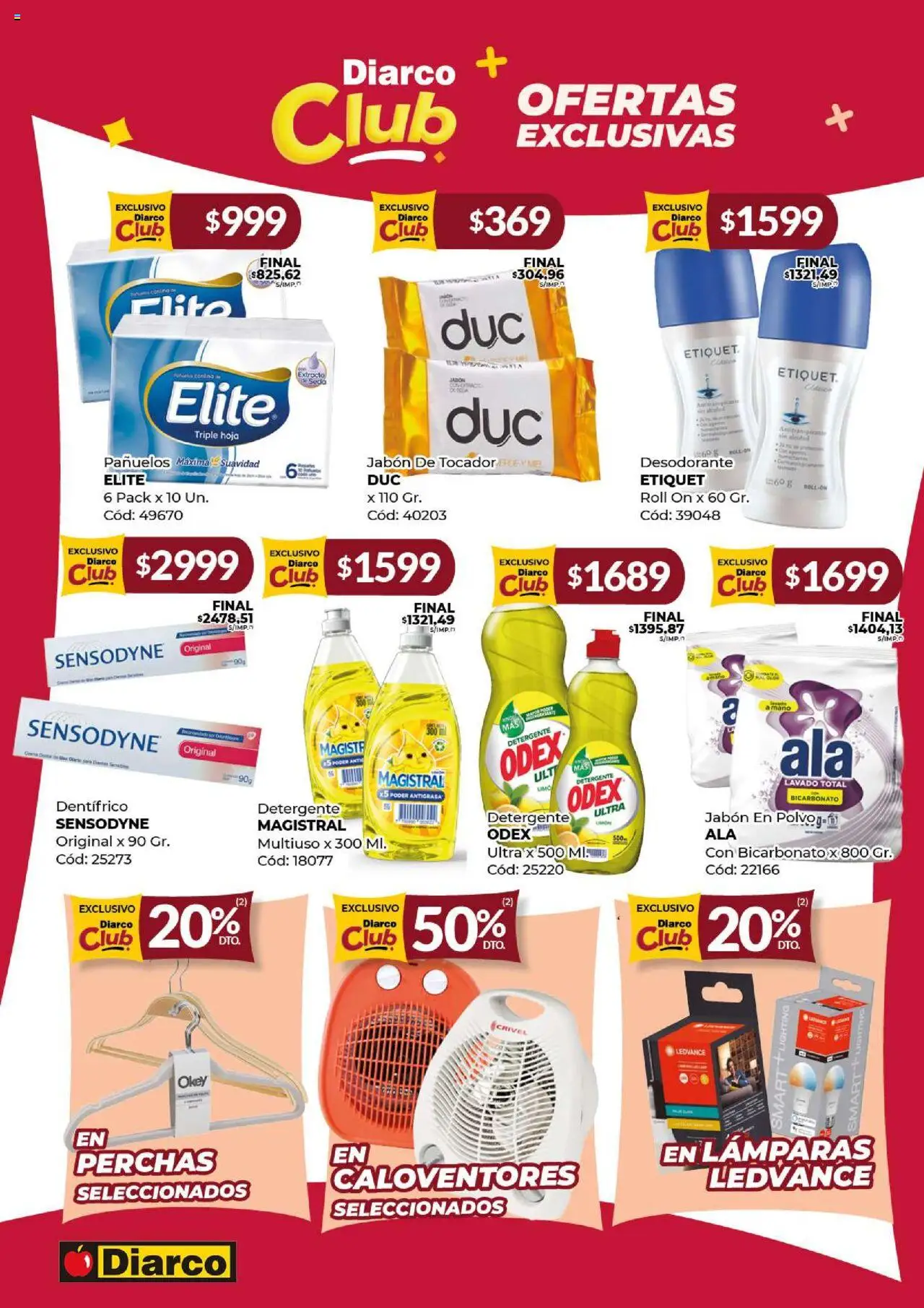 Diarco ofertas │ válido desde el 25.08.2025 | Página: 10 | Productos: Antigrasa, Jabón, Desodorante, Detergente