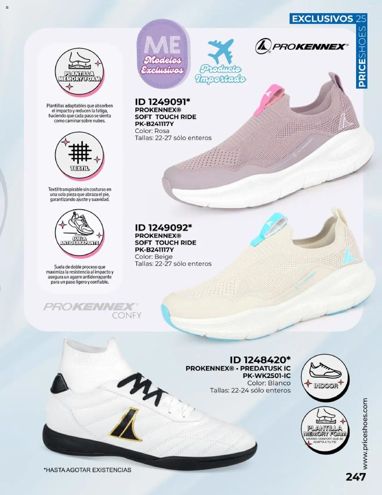 Nuevas ofertas de Price Shoes válidas en toda la República Mexicana desde el 19.10.2025. ¡Encuentra las mejores ofertas en Price Shoes catálogo Exclusivos 2025! | Página: 247