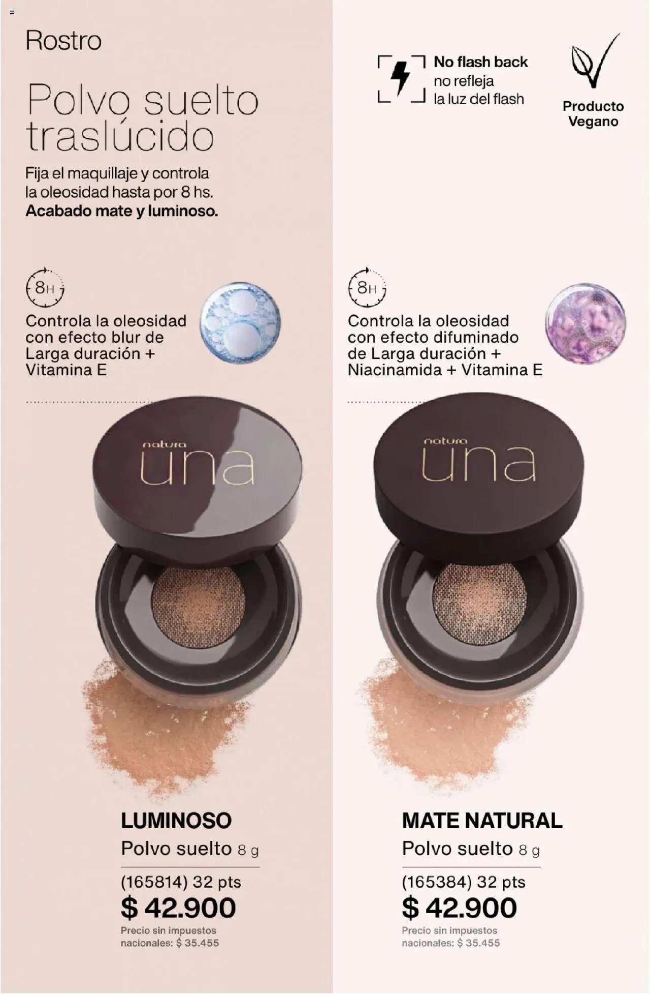 Catálogo Natura Ciclo 13 │ válido desde el 11.09.2025 | Página: 146 | Productos: Mate, Maquillaje, Polvo