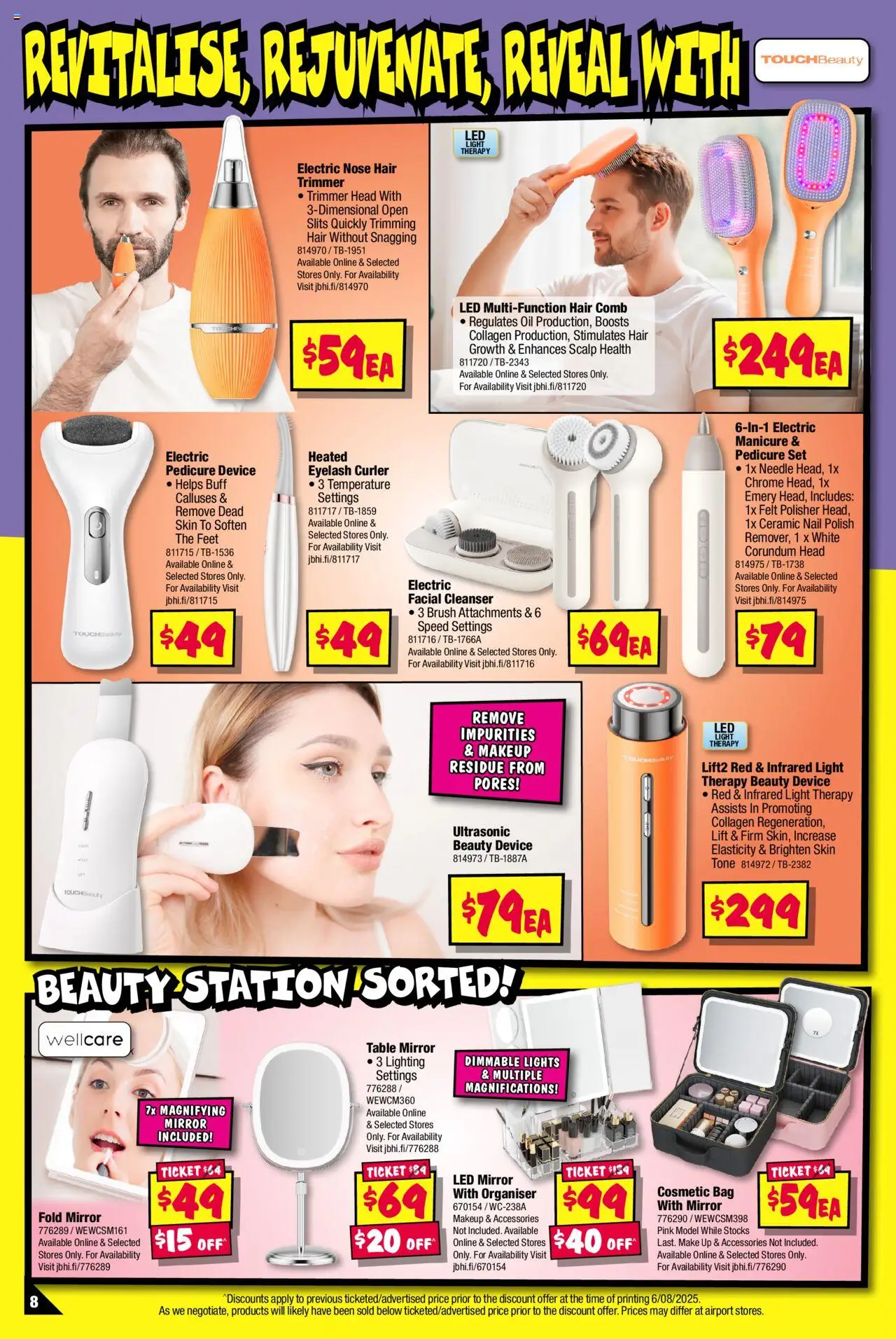 JB Hi-Fi catalogue - valid from 25.08.2025 | Page: 8 | Products: Polish, Bag, Manicure, Pedicure