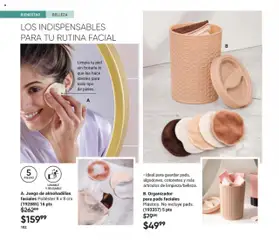 Nuevas ofertas de AVON válidas en toda la República Mexicana desde el 13.09.2025. ¡Encuentra las mejores ofertas en Juego de almohadillas faciales, Poliéster 8 x 8 cm (192885) 16 pts! | Página: 102 | Productos: Juego, Organizador