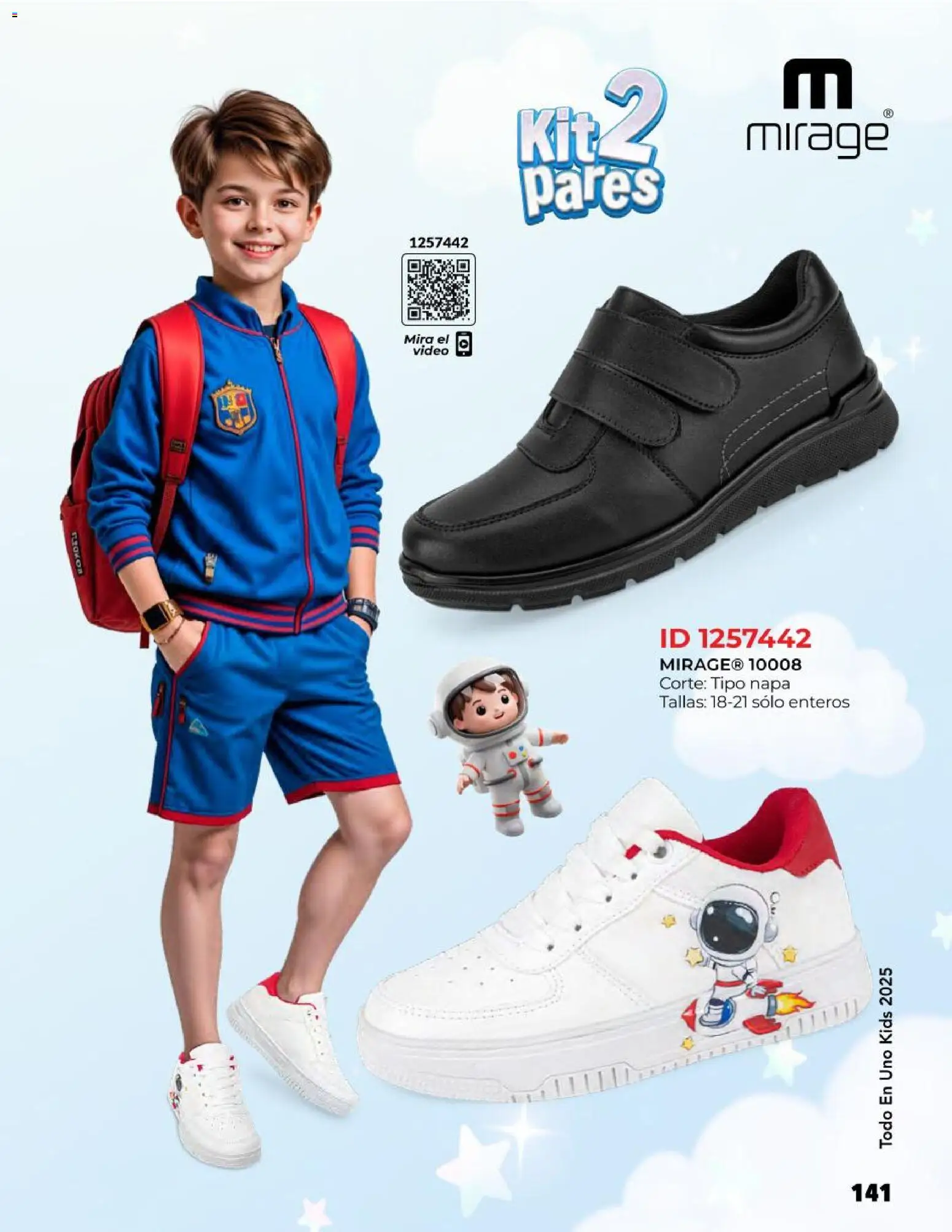 Nuevas ofertas de Price Shoes válidas en toda la República Mexicana desde el 27.10.2025. ¡Encuentra las mejores ofertas en Price Shoes catálogo Kids todo en uno! | Página: 141 | Productos: Video