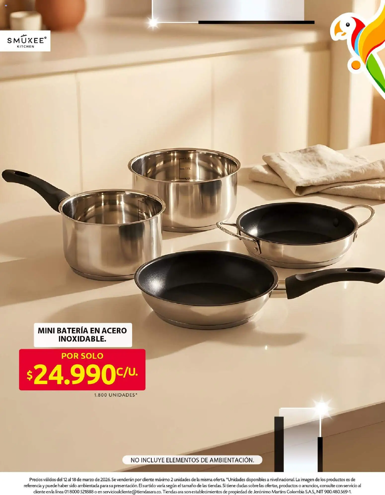 Ara revista - valida desde el 12.03.2026 | Página: 11 | Productos: Sobre, Batería