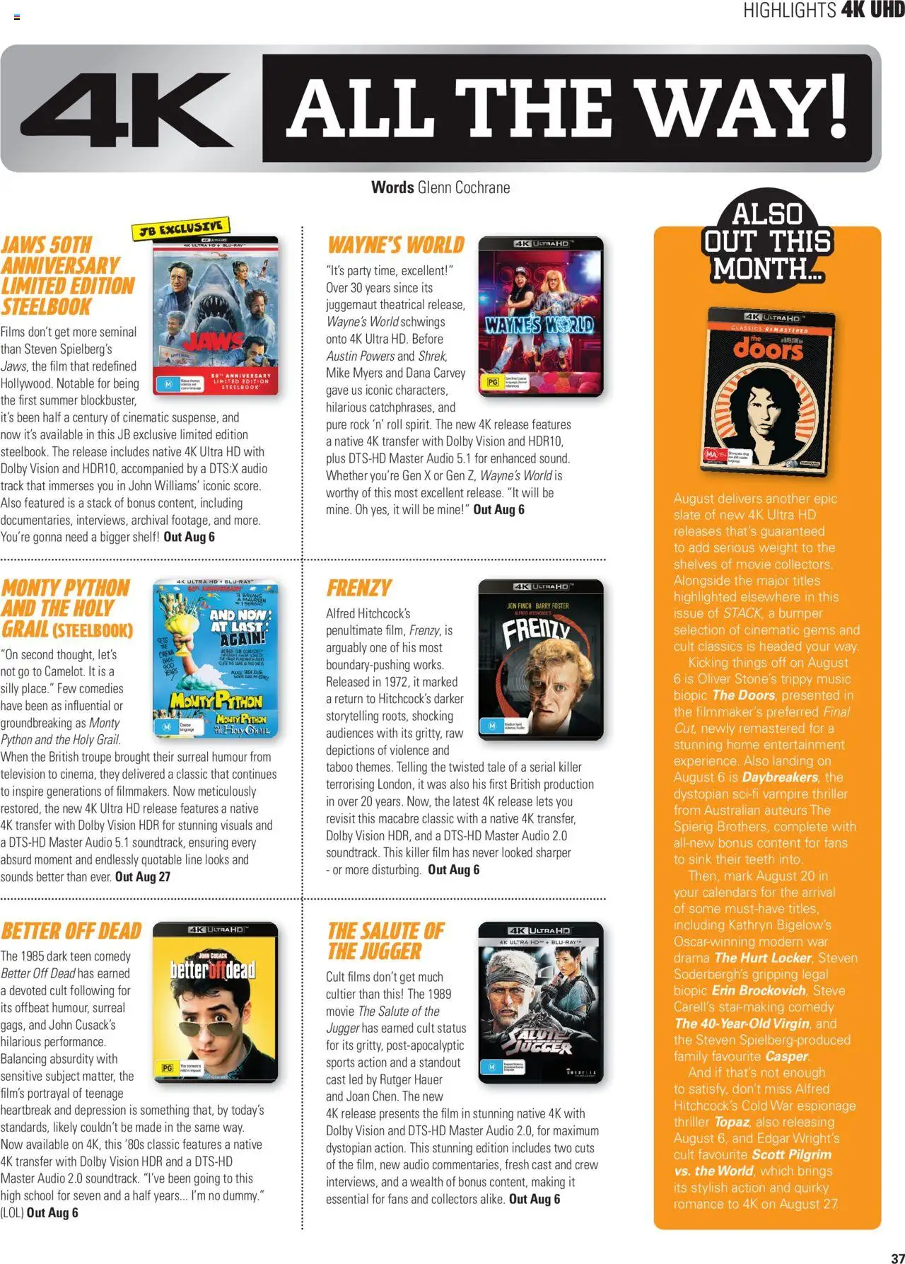 JB Hi-Fi catalogue - valid from 01.08.2025 | Page: 83 | Products: Native, Television, Audio, Weight