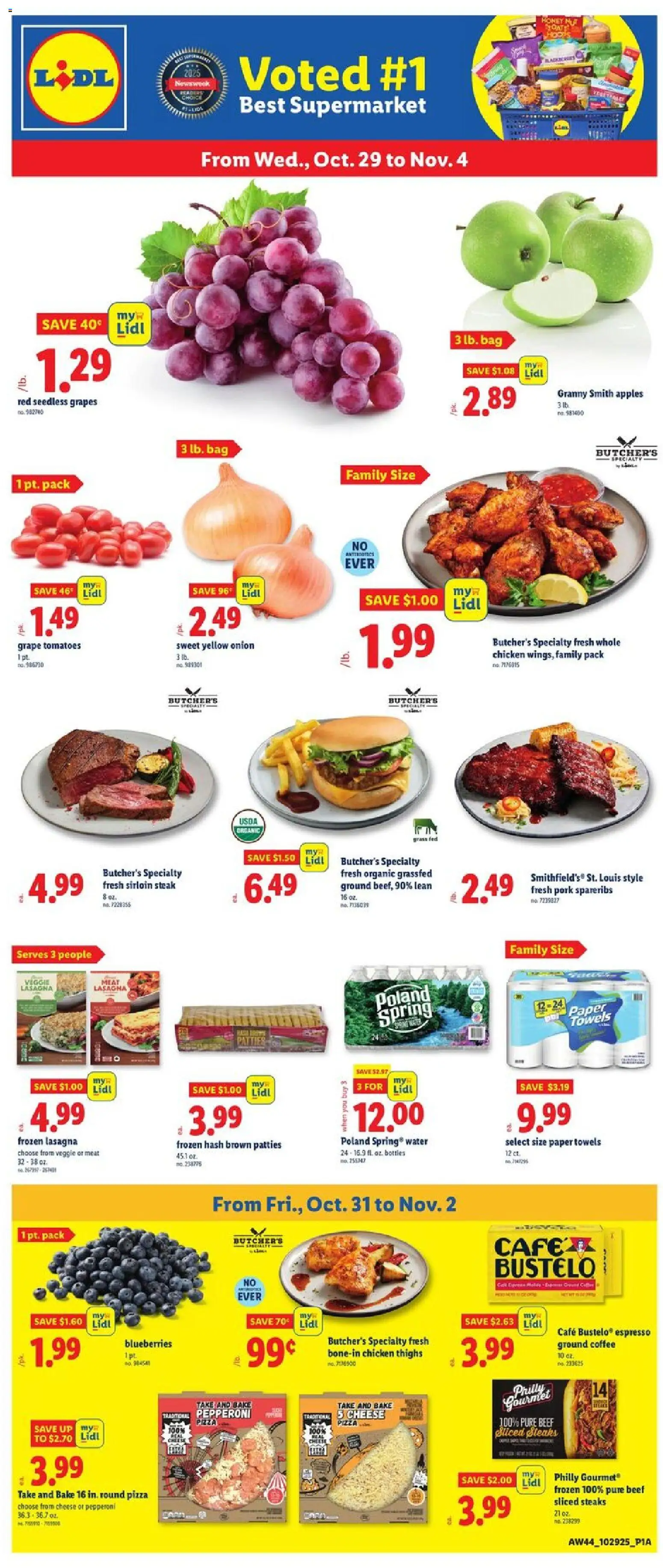 Lidl Weekly Ad - NY - valid from 29.10.2025 | Page: 1