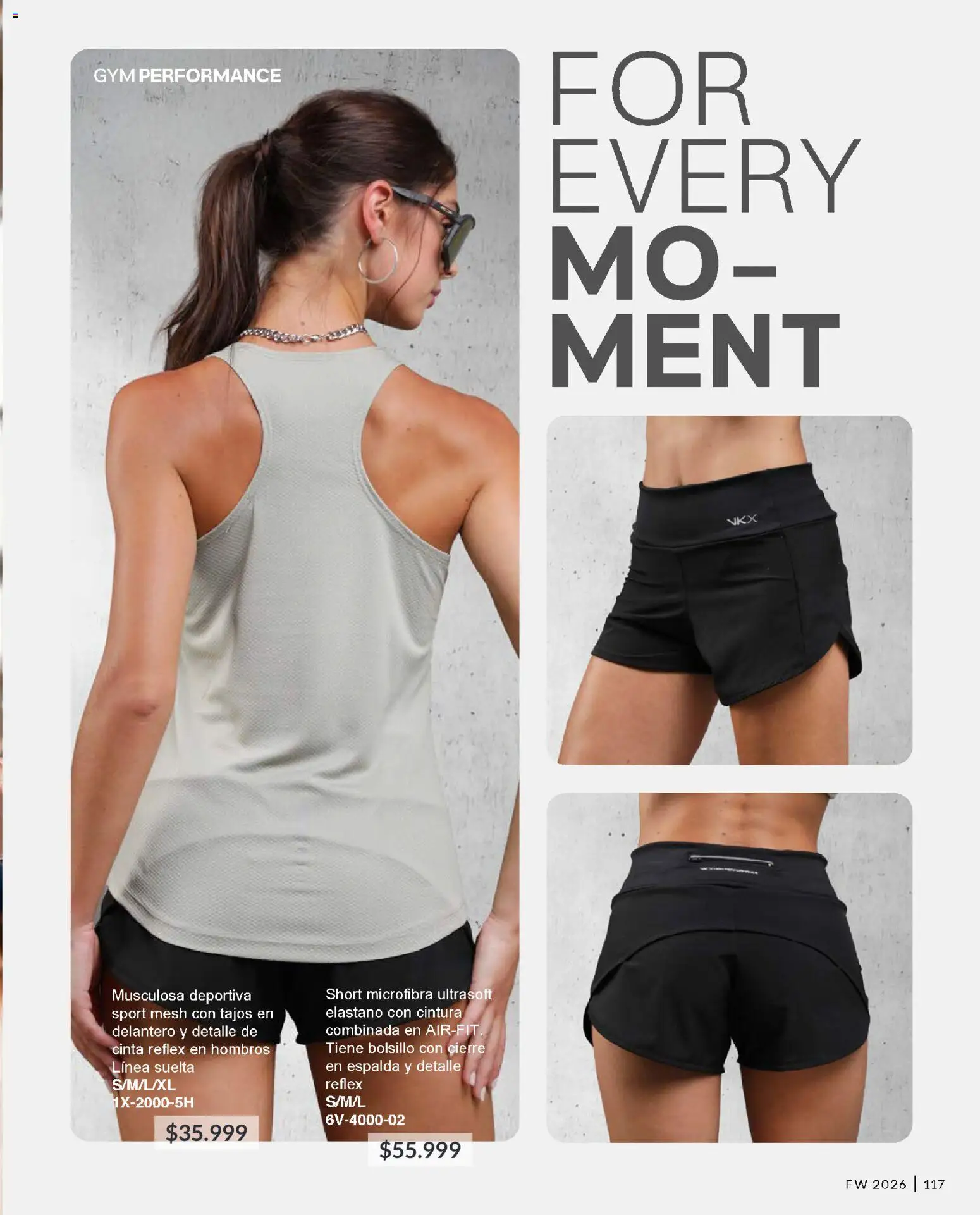 Vitnik - Catálogo │ válido desde el 24.02.2026 | Página: 117 | Productos: Cinta, Short, Musculosa