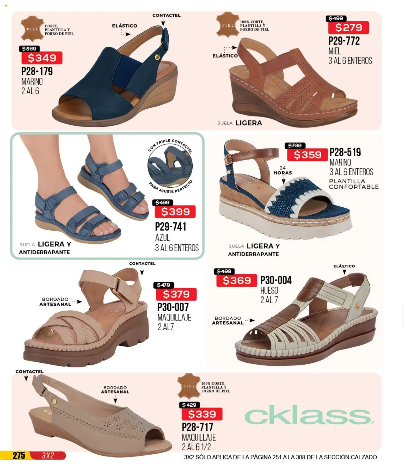 Nuevas ofertas de Cklass válidas en toda la República Mexicana desde el 12.01.2026. ¡Encuentra las mejores ofertas en Cklass catálogo Mega Ofertas Calzado! | Página: 276 | Productos: Maquillaje