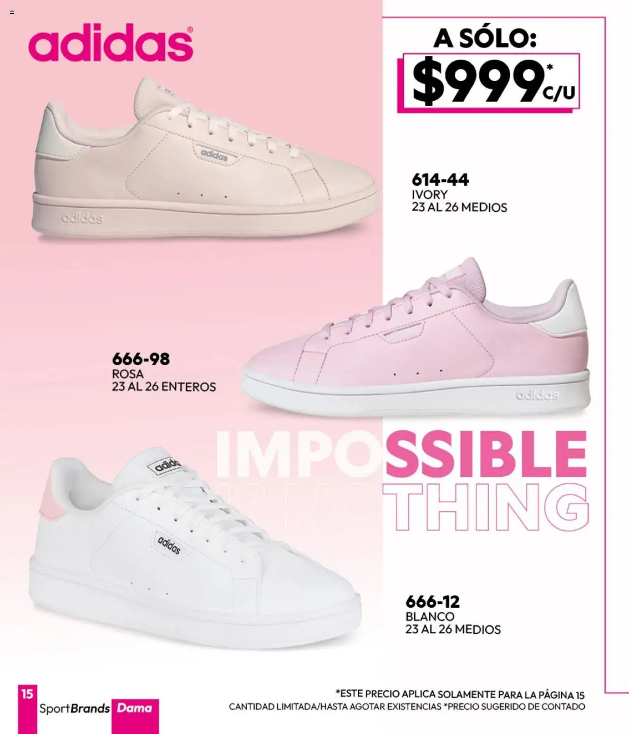 Nuevas ofertas de Cklass válidas en toda la República Mexicana desde el 16.09.2025. ¡Encuentra las mejores ofertas en Cklass - Catálogo Invierno Sportbrands! | Página: 16