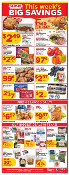 Preview of H-E-B weekly ads valid from 05.11.2025 | Page: 1