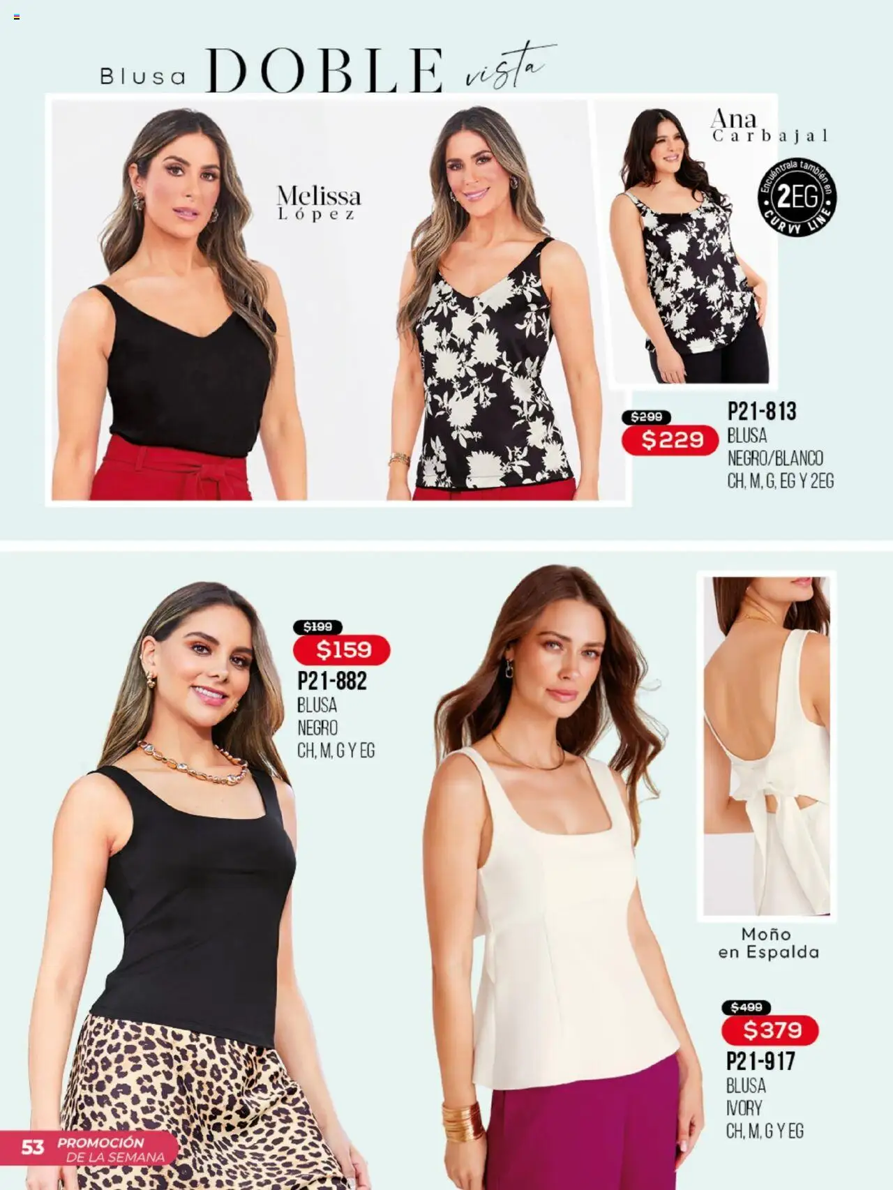Nuevas ofertas de Cklass válidas en toda la República Mexicana desde el 15.09.2025. ¡Encuentra las mejores ofertas en Cklass - Catálogo Promo Semanal! | Página: 54 | Productos: Blusa, Moño