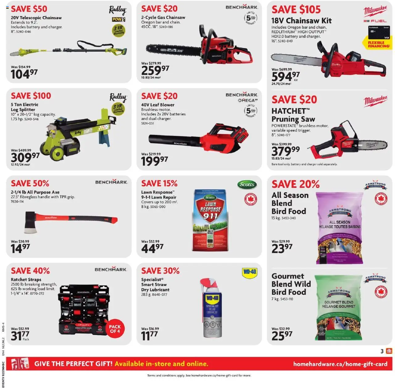Home Hardware flyer valid from 11.09.2025 | Page: 4 | Products: Battery