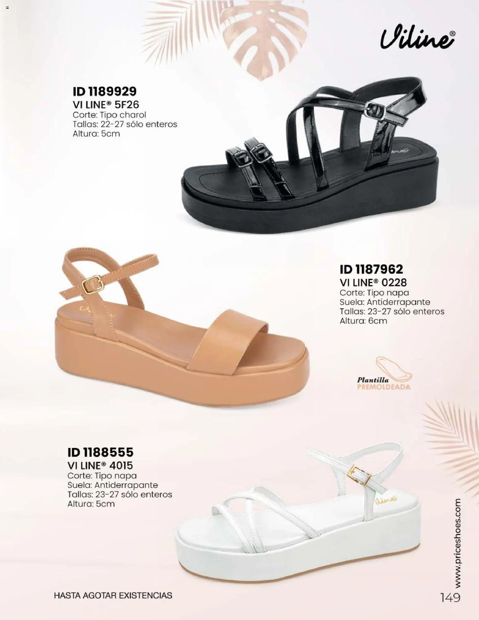 Nuevas ofertas de Price Shoes válidas en toda la República Mexicana desde el 31.01.2026. ¡Encuentra las mejores ofertas en Price Shoes Catálogo Sandalias ! | Página: 149