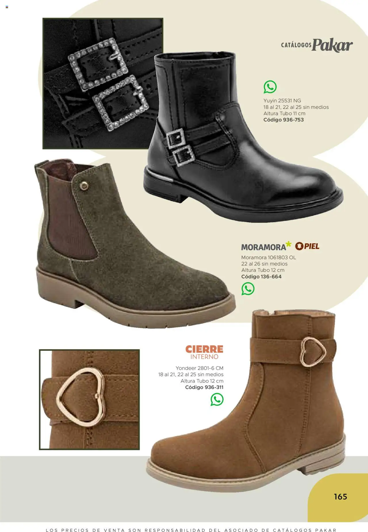 Nuevas ofertas de SC Pakar válidas en toda la República Mexicana desde el 24.07.2025. ¡Encuentra las mejores ofertas en SC Pakar - Catálogo Bota! | Página: 165