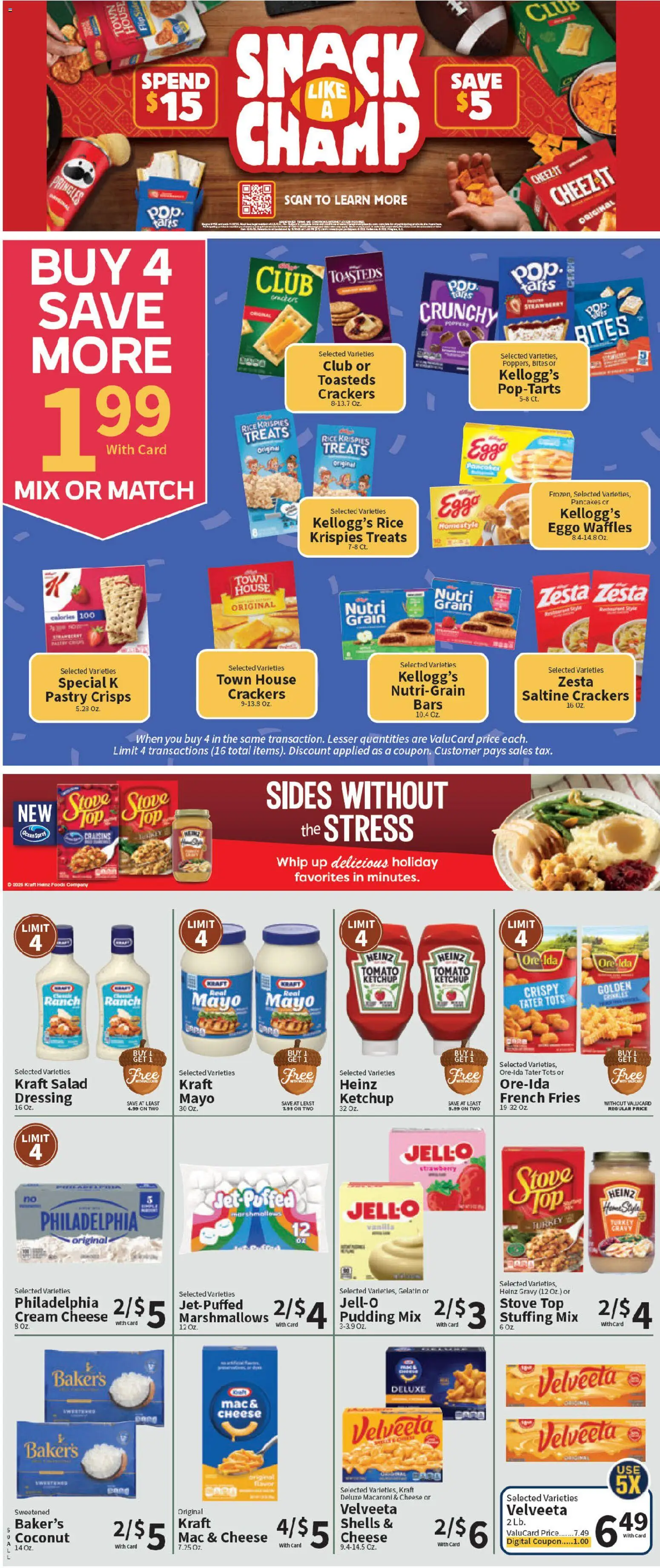 Food City Weekly Ad - valid from 19.11.2025 | Page: 7 | Products: Rice, Ketchup, Cream, Salad
