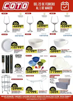 Vista previa Coto - Ofertas Bazar válido desde el 23.02.2026