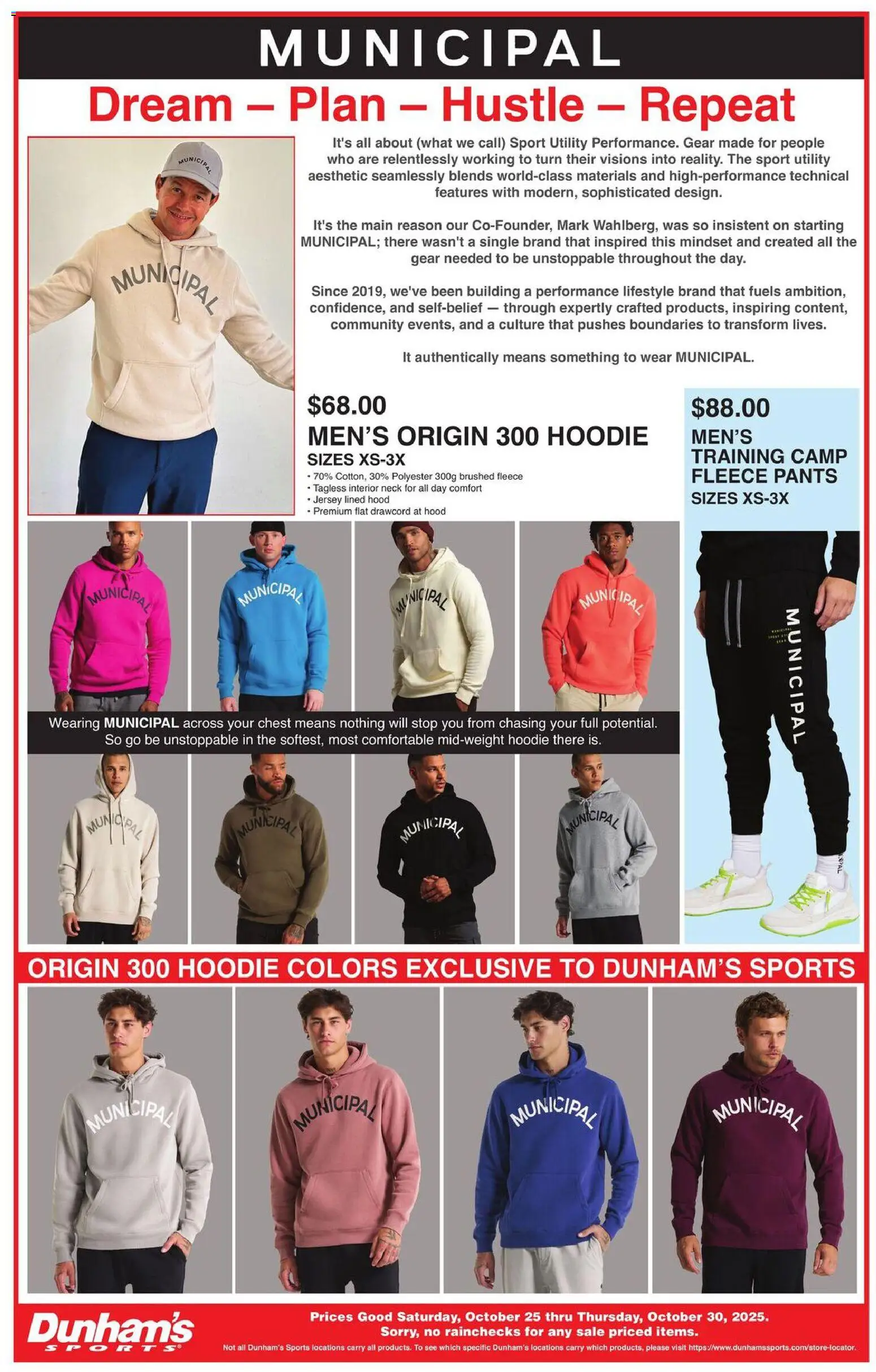 Dunham's Sports Weekly Ad - valid from 25.10.2025 | Page: 10 | Products: Hoodie, Pants