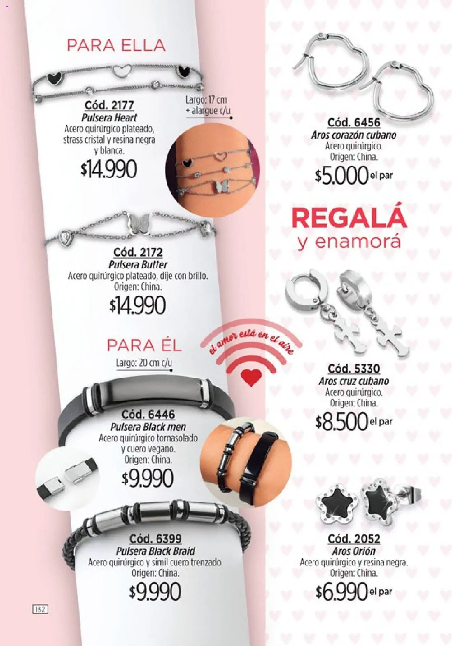 Catálogo Amodil Campaña 2 │ válido desde el 01.02.2026 | Página: 132 | Productos: Pulsera, Aros, Dije, Alargue