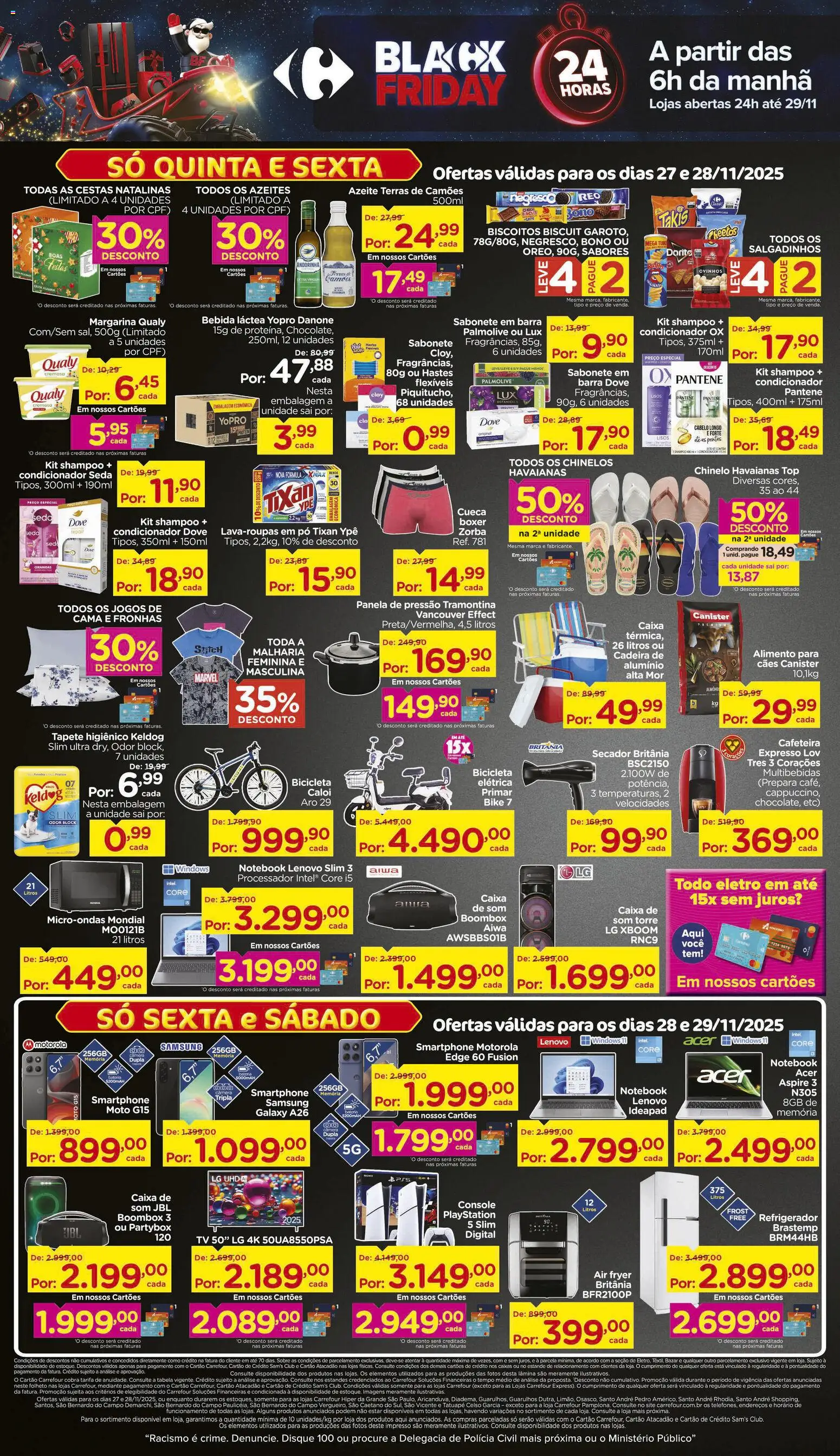 Carrefour Folheto - válido de 27.11.2025 | Página: 2 | Produtos: Pó, Bebida, Chinelos, Câmera