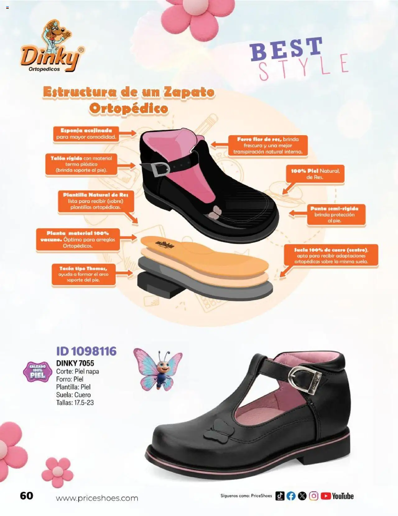 Nuevas ofertas de Price Shoes válidas en toda la República Mexicana desde el 23.04.2025. ¡Encuentra las mejores ofertas en Price Shoes catálogo Kids! | Página: 60 | Productos: Esponja, Res, Termo, Sobre