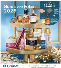 Preview of Brunet - Guide des Fêtes 2025 from shop Brunet valid from 04.12.2025