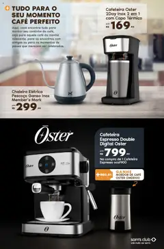 Sam's Club Folheto - válido de 14.08.2025 | Página: 11 | Produtos: Chaleira, Moedor, Cafeteira, Café