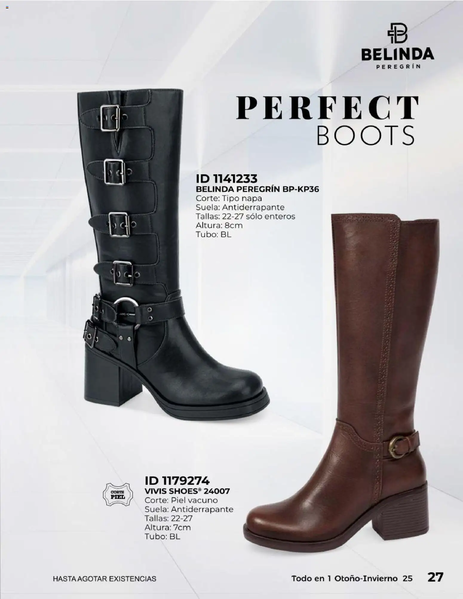 Nuevas ofertas de Price Shoes válidas en toda la República Mexicana desde el 27.10.2025. ¡Encuentra las mejores ofertas en Price Shoes catálogo Todo en uno! | Página: 27