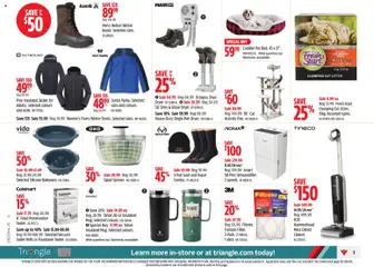 Preview of Canadian Tire weekly flyer from shop Canadian Tire valid from 23.10.2025 | Page: 3 | Products: Salad, Jacket
