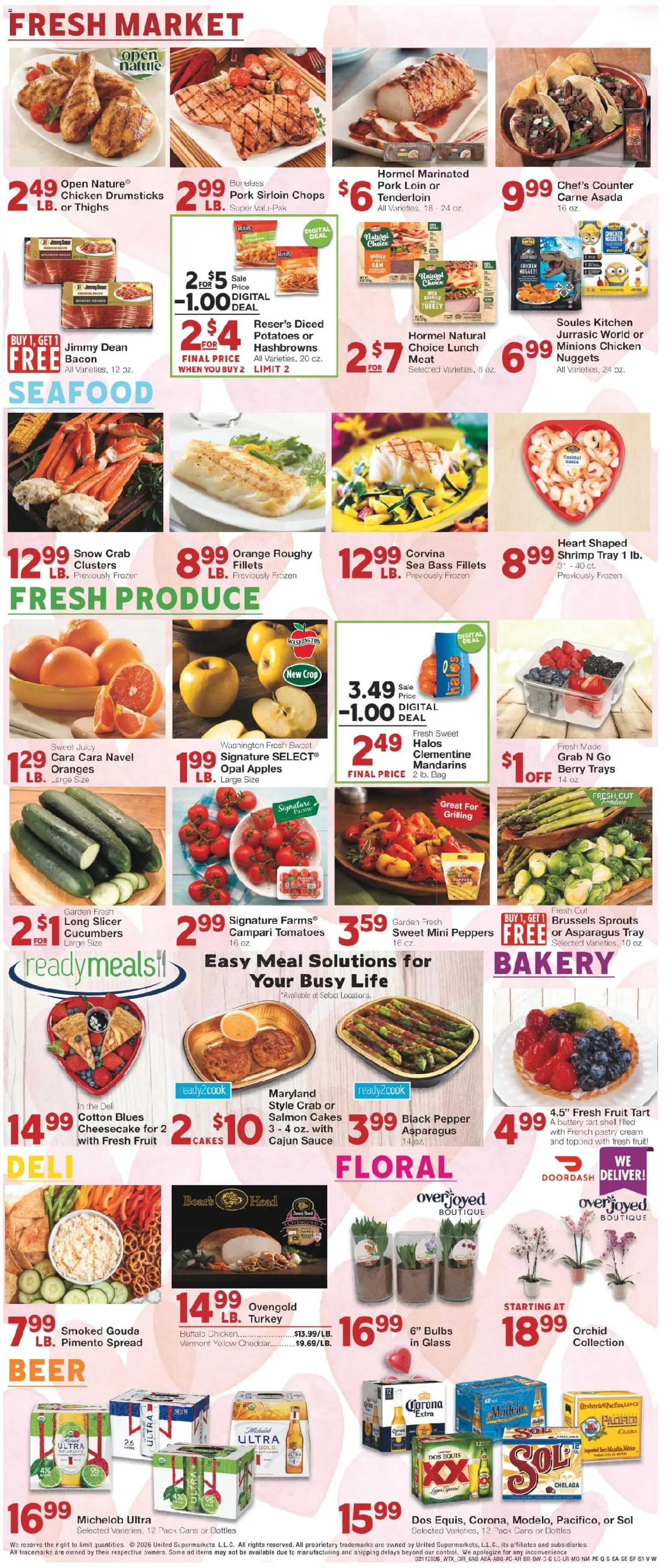 United Supermarkets Weekly Ad - valid from 10.02.2026 | Page: 6