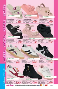 Quatro Estações - Catálogo 04-05-06 - Pré-Visualização do folheto da loja Quatro Estações, válido de 01.04.2026 | Página: 48 | Produtos: Tênis, Palmilha